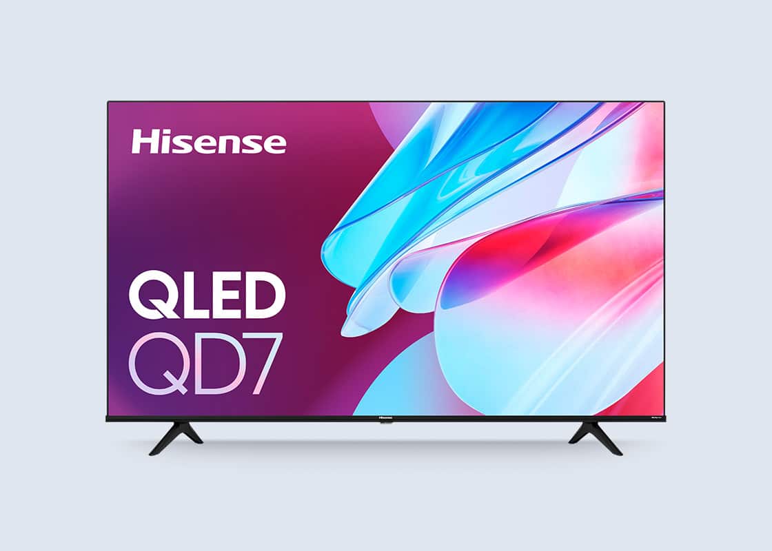 Hisense QLED QD7 TV.