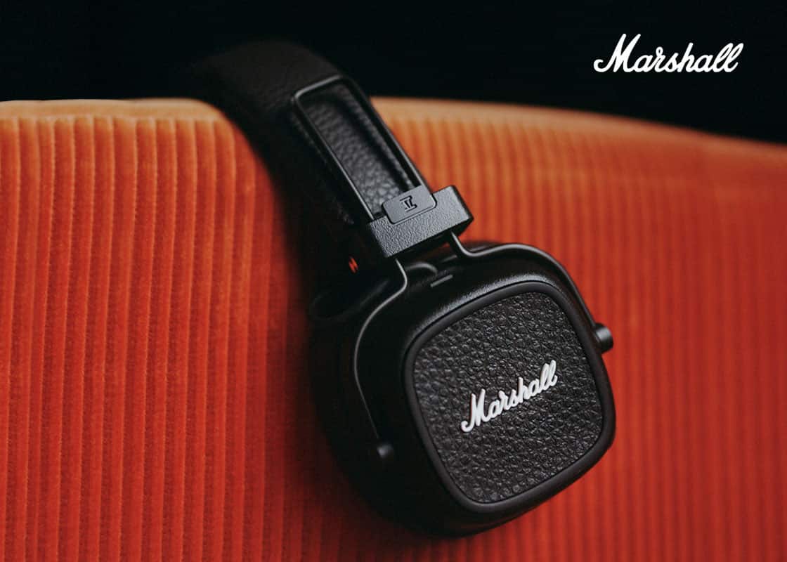 Marshall Major V Wireless On-Ear Headphones.