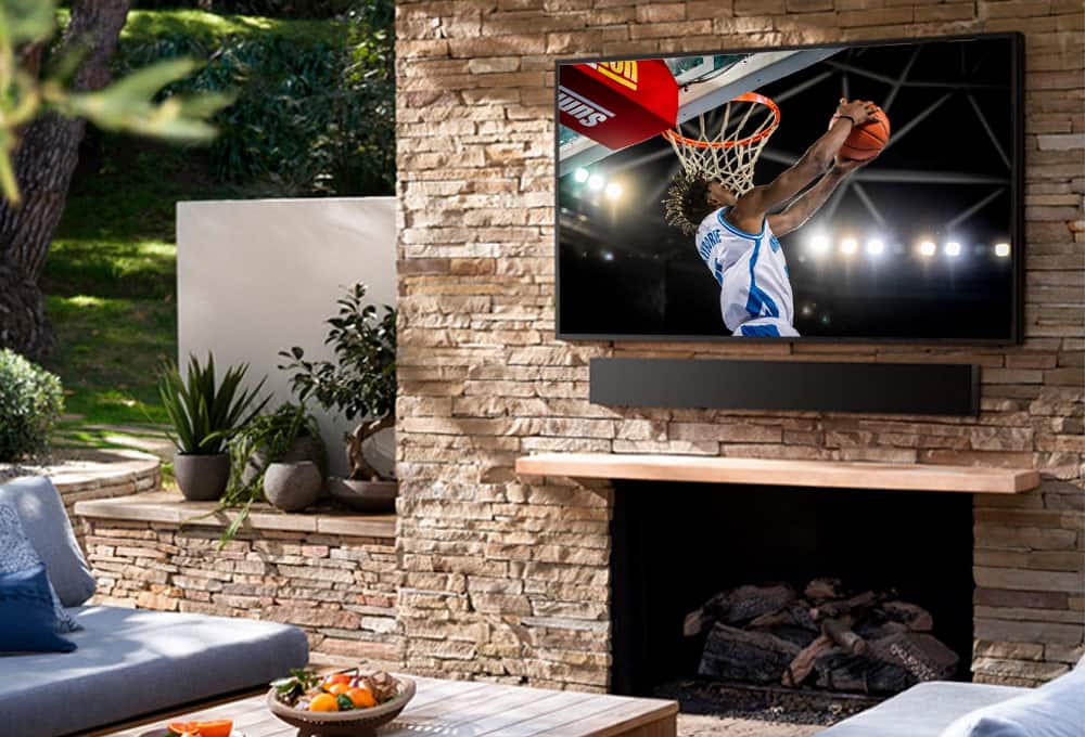 Outdoor TVs.