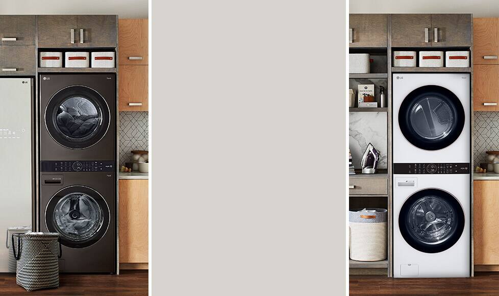 washer and dryer