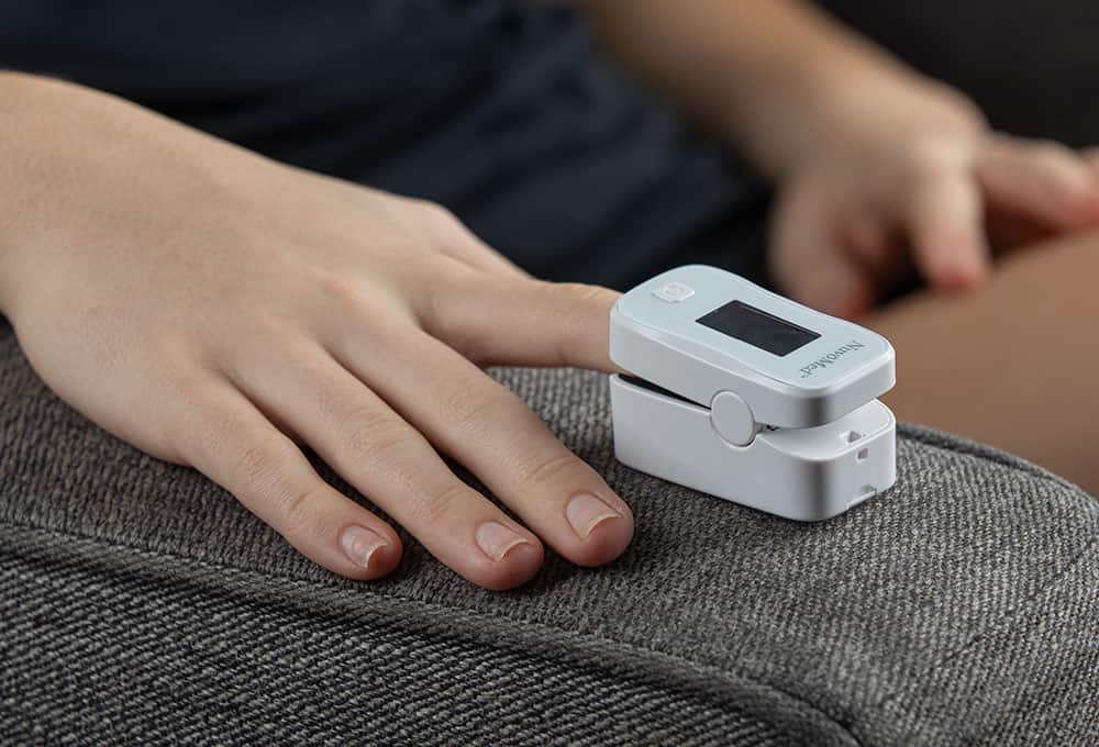 Using a pulse oximeter