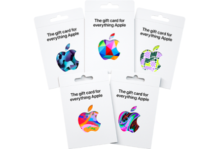 Apple giftcards