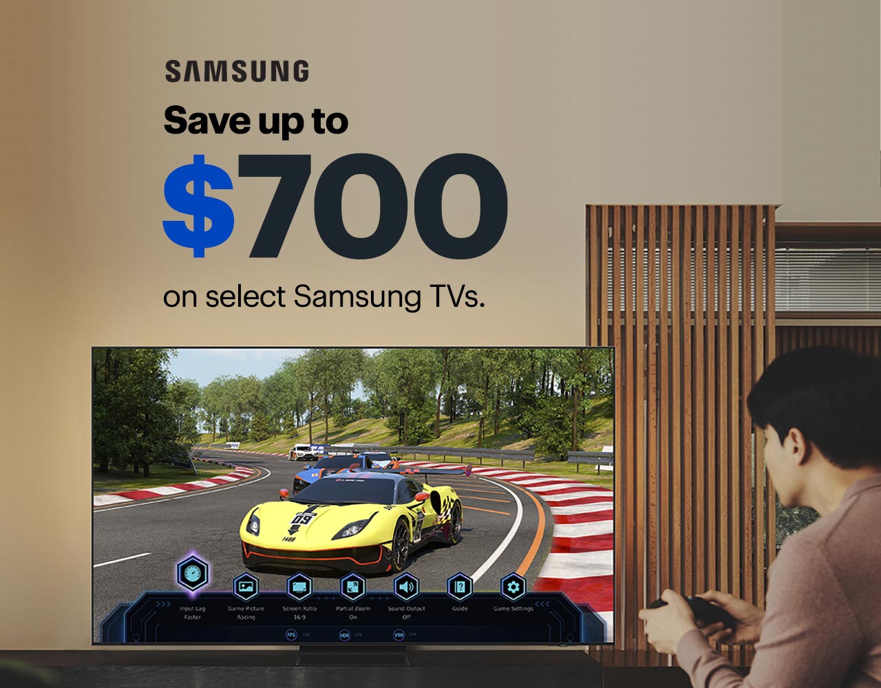 Save up to $700 on select Samsung TVs