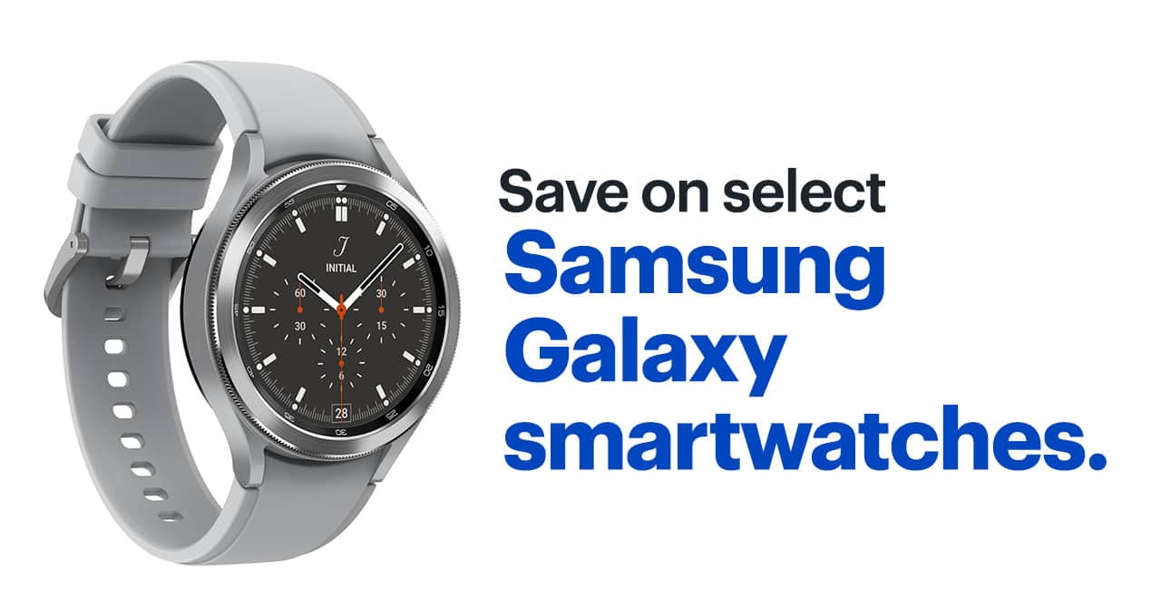 Save on select Samsung Galaxy smartwatches. Shop now.