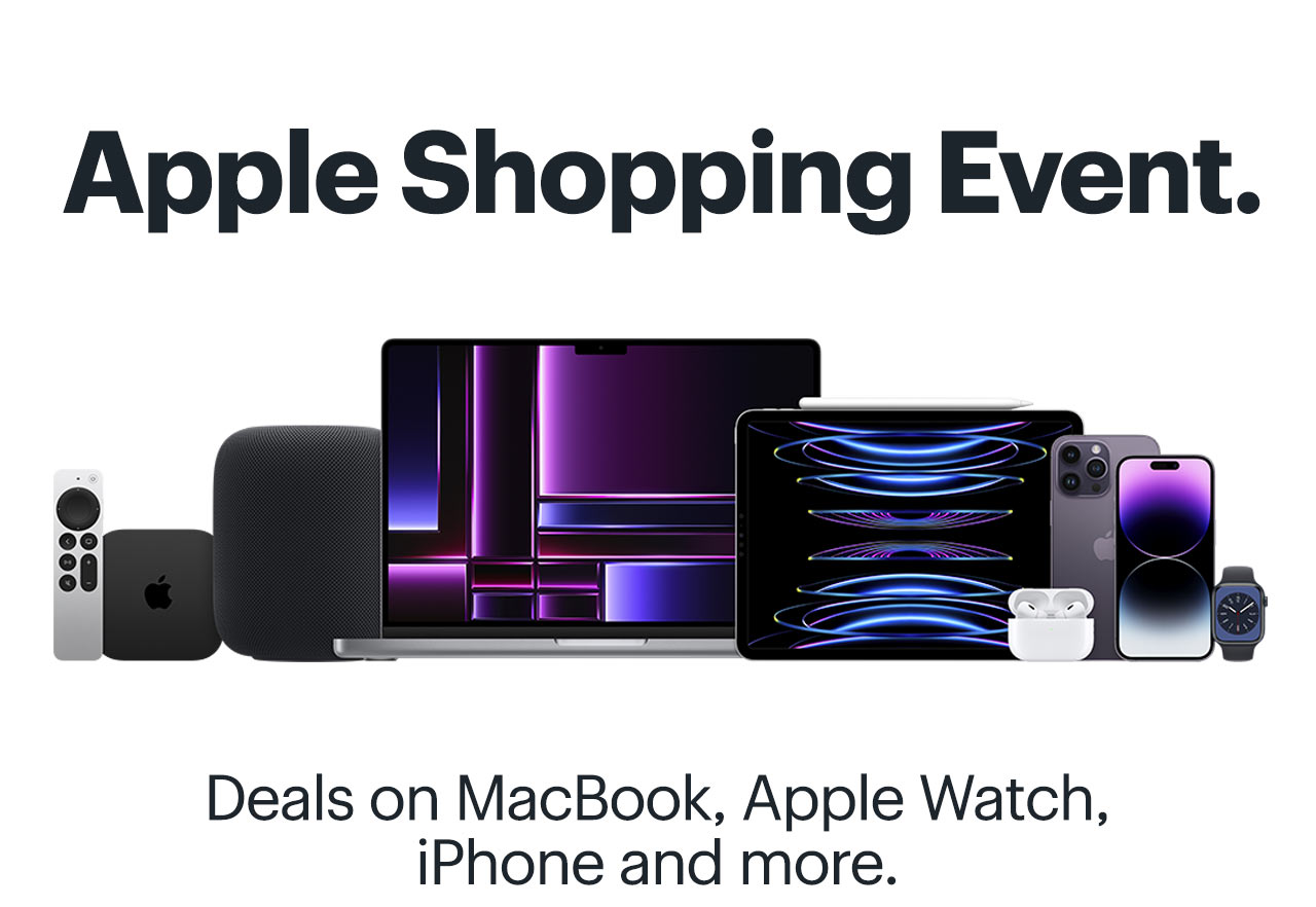 Apple Shopping Event. Deals on MacBook, Apple Watch, iPhone and more.