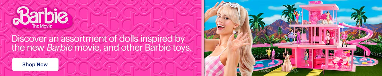 Barbie. Discover an assortment of dolls inspired by the new Barbie movie, and other Barbie toys. Shop now.