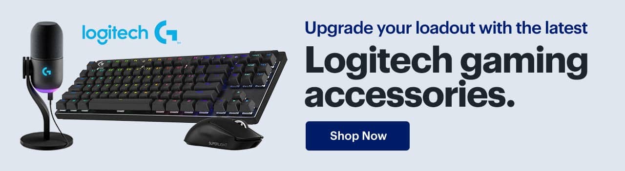 Upgrade your loadout with the latest Logitech gaming accessories. Shop now.
