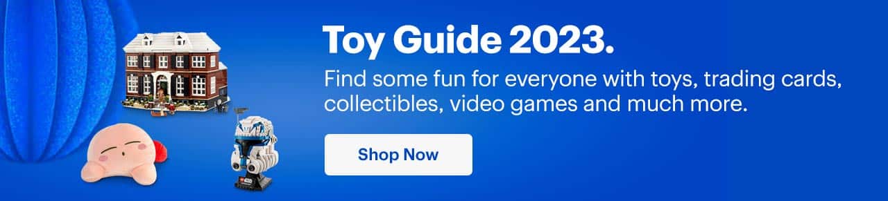 Toy Guide 2023. Find some fun for everyone with toys, trading cards, collectibles, video games and much more. Shop now.
