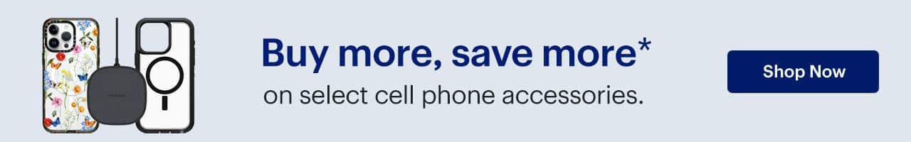 Buy more, save more on select cell phone accessories. Reference disclaimer.