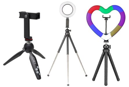 Tripods and camera lights