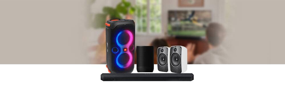 Home audio hot sale speakers near me