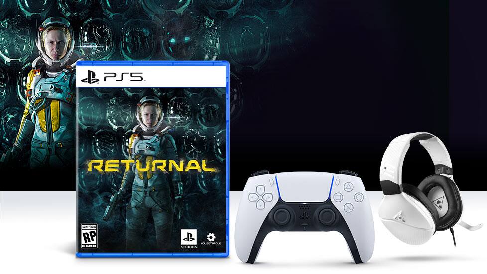 Video game, game controller, headset
