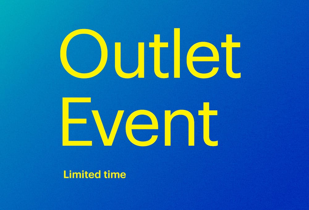 Limited-time Outlet Event.