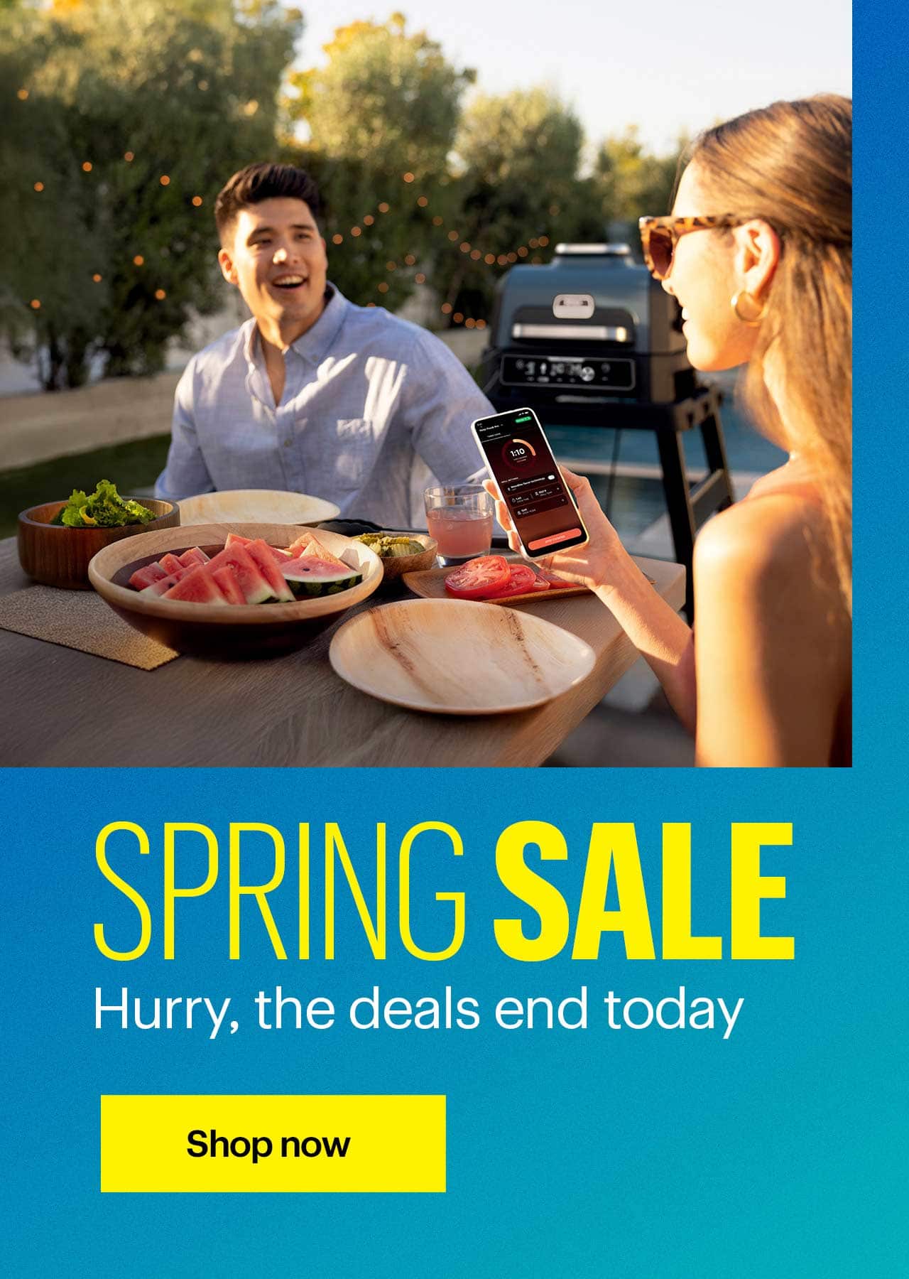 Spring Sale. Hurry, the deals end today. Shop now.