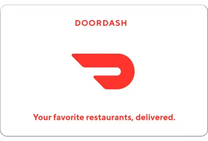 DoorDash gift card