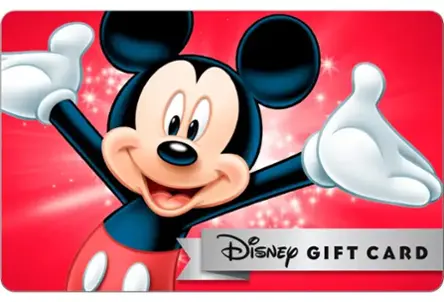 Disney gift card