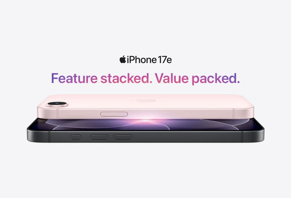 Apple, iPhone 17e, feature stacked, value packed, cell phones