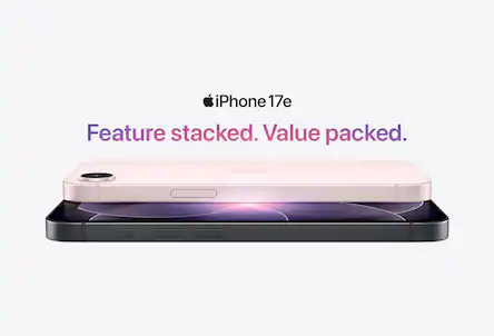Apple, iPhone 17e, feature stacked, value packed, cell phones