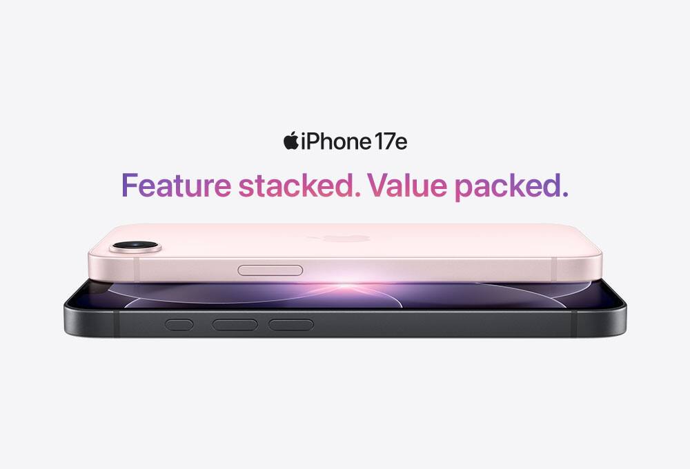 Apple, iPhone 17e, feature stacked, value packed, cell phones