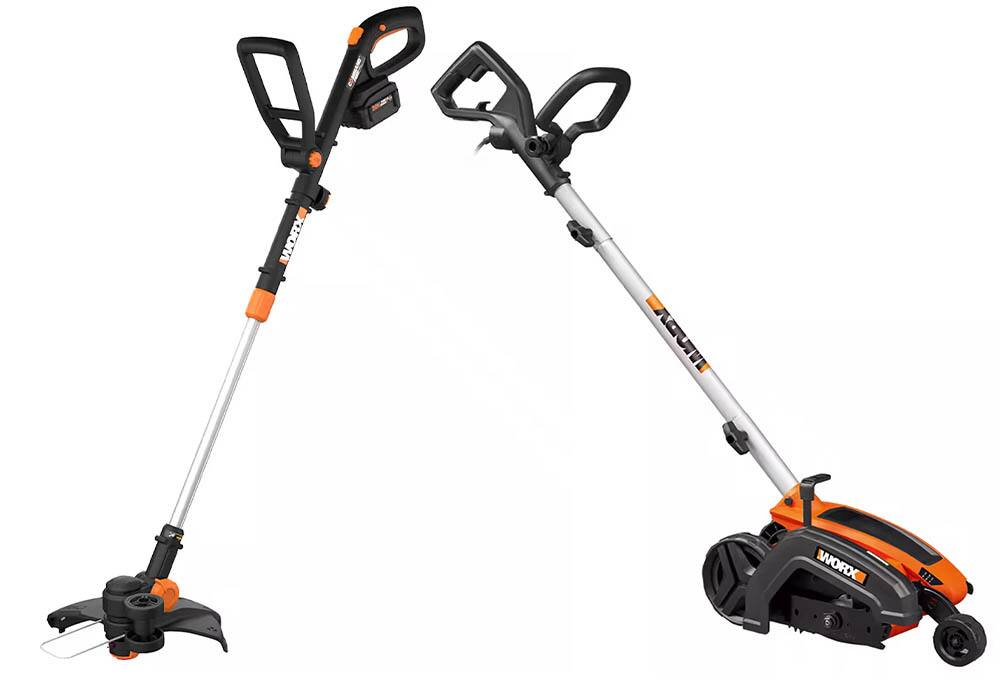 Lawn edger and string trimmer