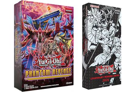 Yu-Gi-Oh! trading card boxes