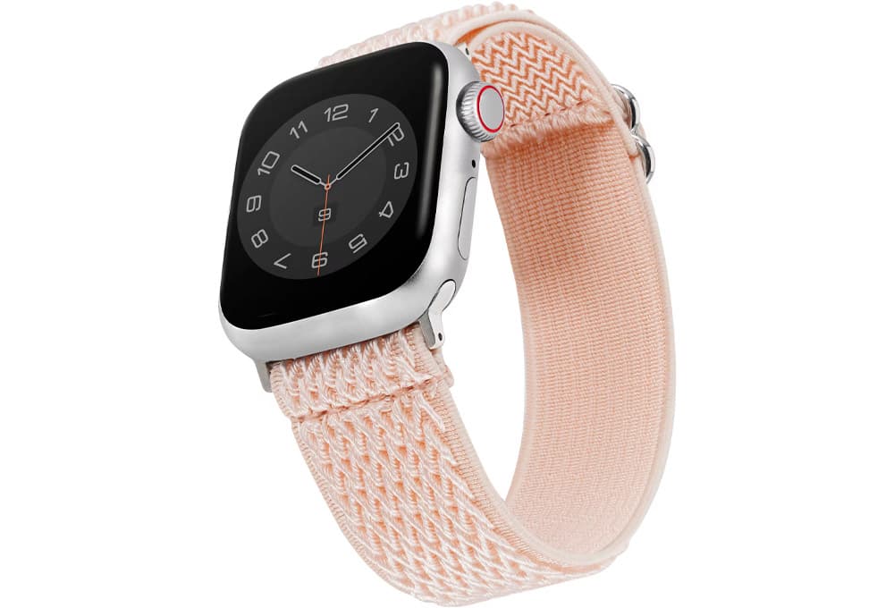 Elastic woven Apple Watch band