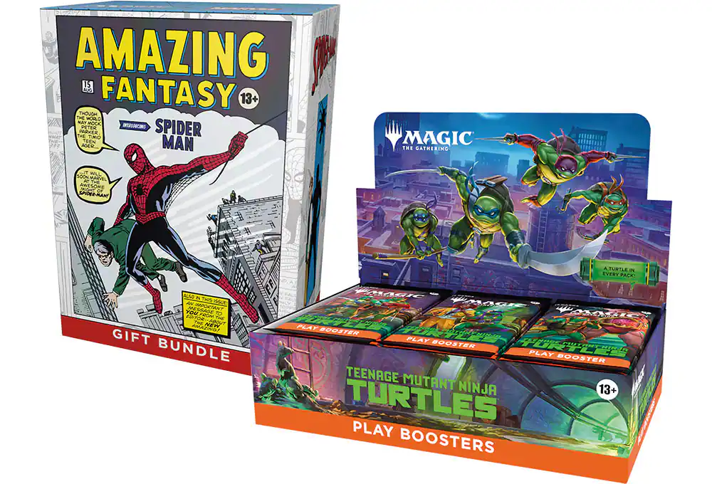 Magic: The Gathering Teenage Mutant Ninja Turtles and Marvel's Spider-Man card sets