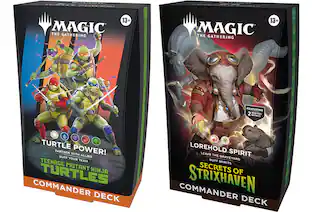 Magic: The Gathering Teenage Mutant Ninja Turtles and Secrets of Strixhaven decks