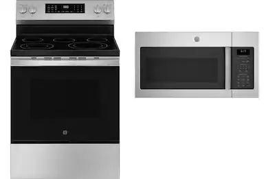 Range and over-the-range microwave