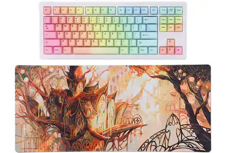 Keyboards and mouse pad