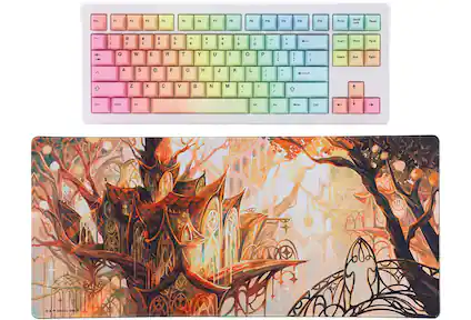 Keyboards and mouse pad