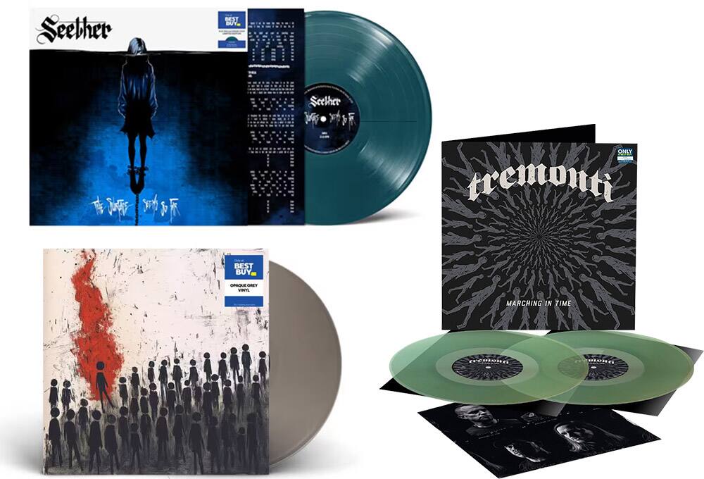 Three Days Grace Alienation, Tremonti Marching in Time, and Seether Surface Seems so Far