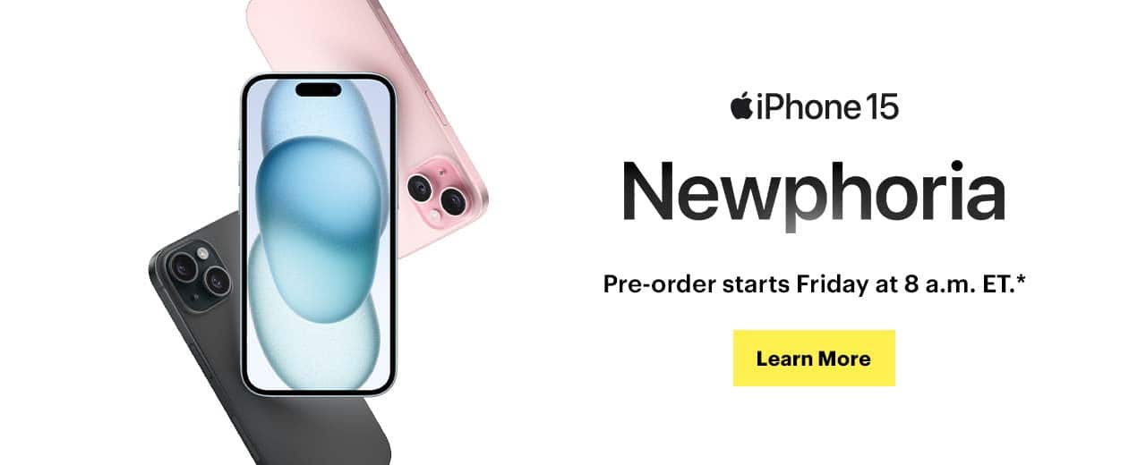 Apple, iPhone 15, newphoria, pre-order starts Friday at 8 a m eastern time