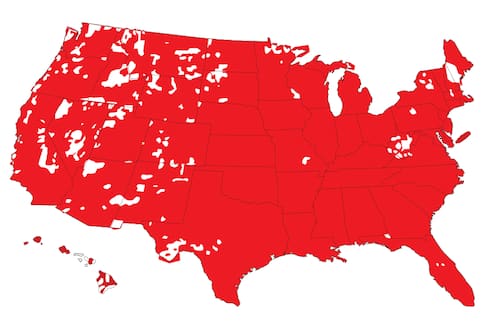 Map of the United States