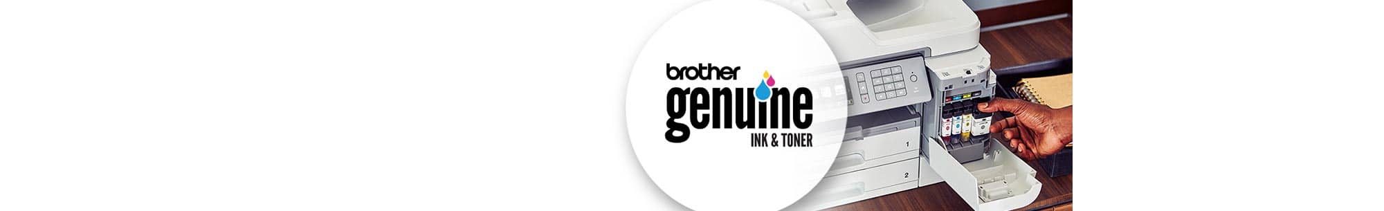 Brother genuine ink and toner
