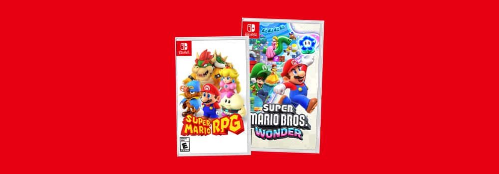 Nintendo Switch Bundle with Mario Red Joy-Con, $20 Nintendo eShop