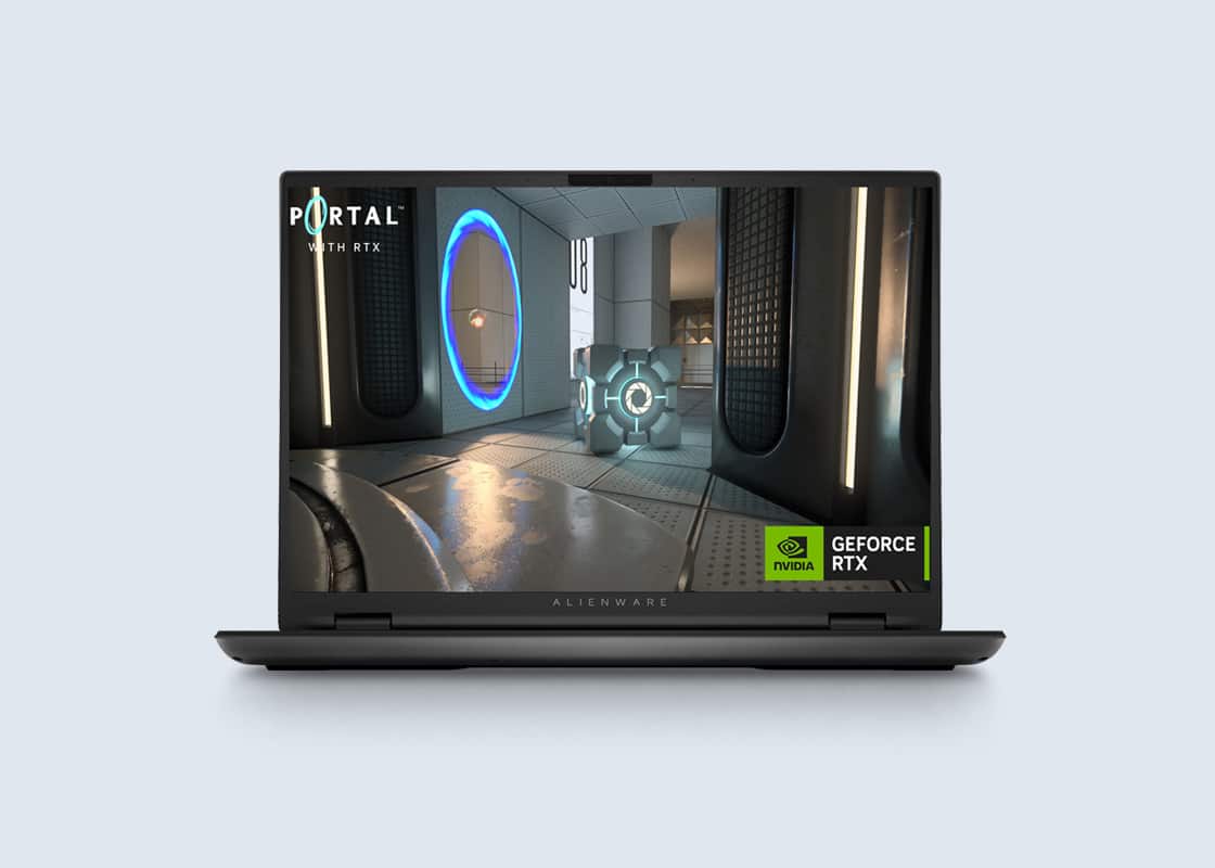 Alienware gaming laptop.