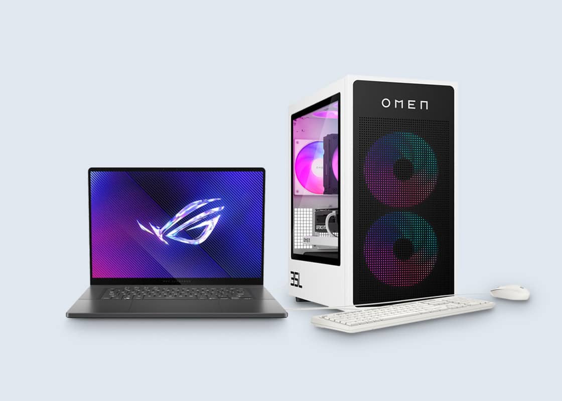 HP OMEN 35L Gaming Desktop. ASUS ROG Zephyrus G16 16