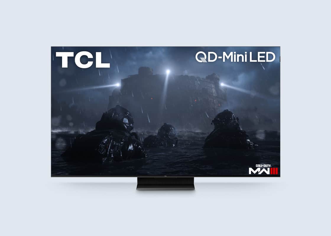 TCL QD-Mini LED gaming TV.