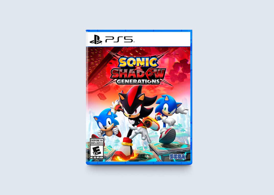 SONIC X SHADOW GENERATIONS.