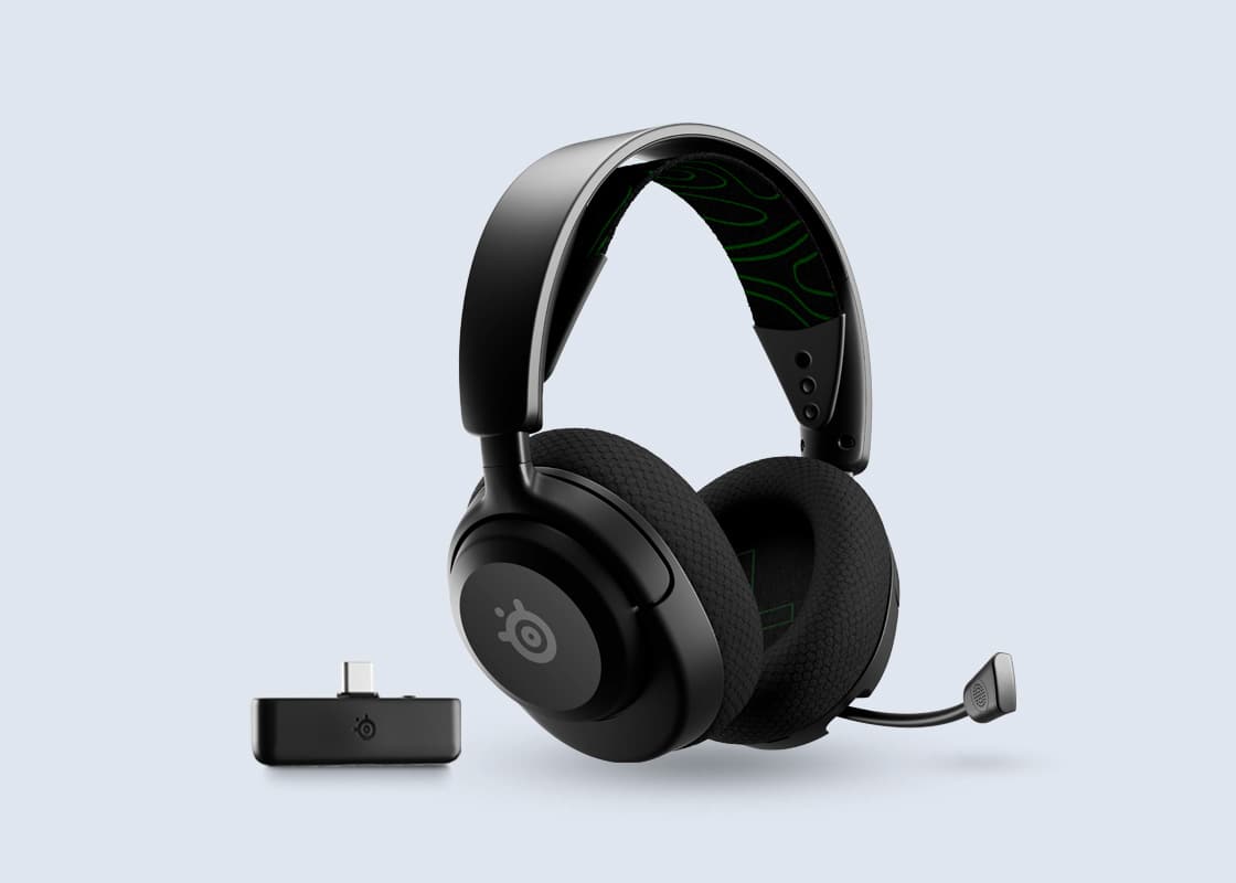 SteelSeries Arctis Nova 5X Wireless gaming headset.