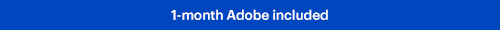 1 month Adobe included