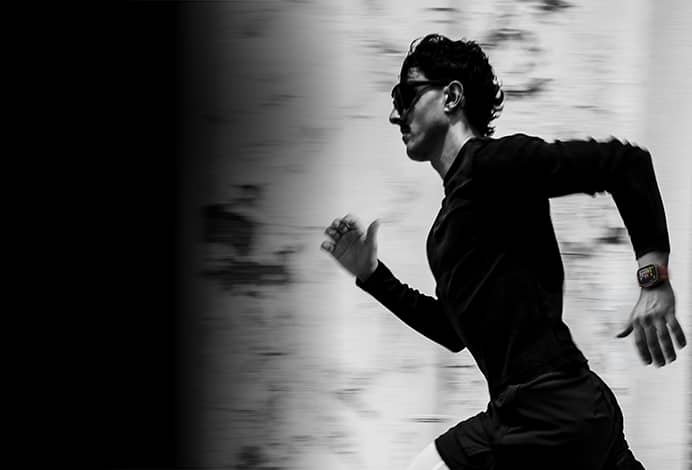 A person running while wearing Apple Watch Ultra 4