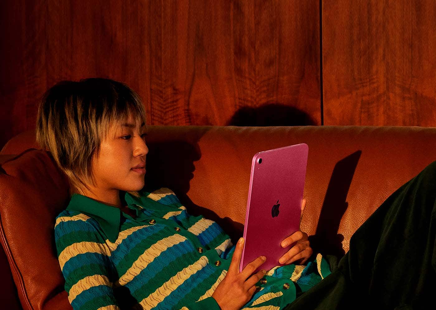 Person, tablet