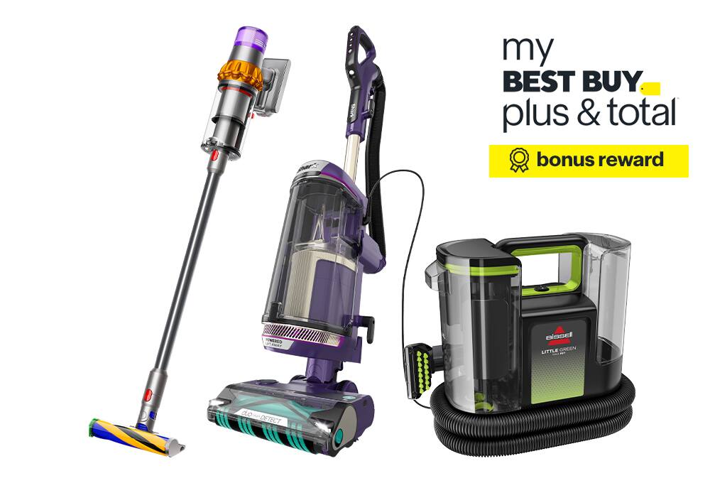 Cordless vacuum, deep cleaner, upright vacuum, My Best Buy Plus, My Best Buy Total 