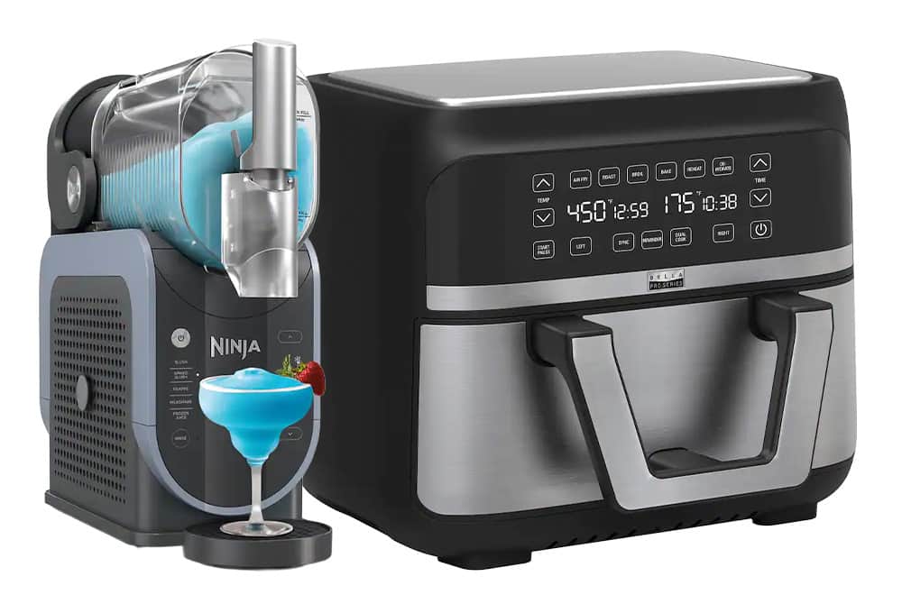 Frozen drink maker, air fryer