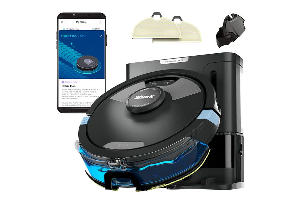 Robot vacuum/mop system