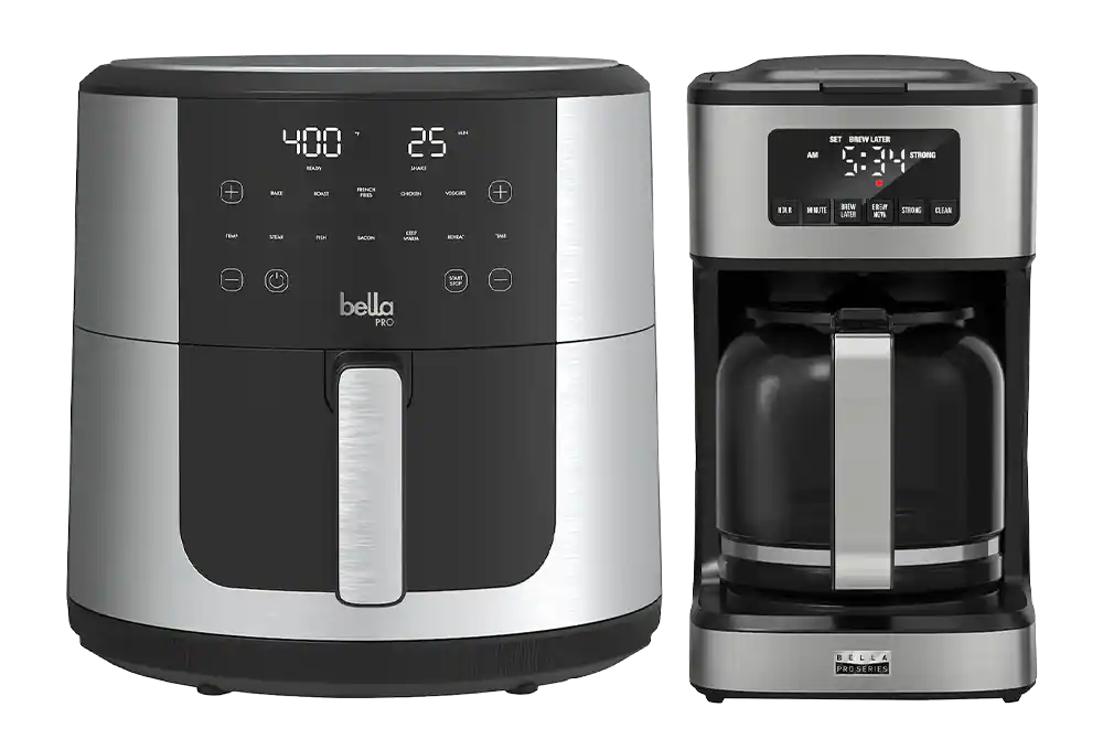 Air fryer, coffee maker