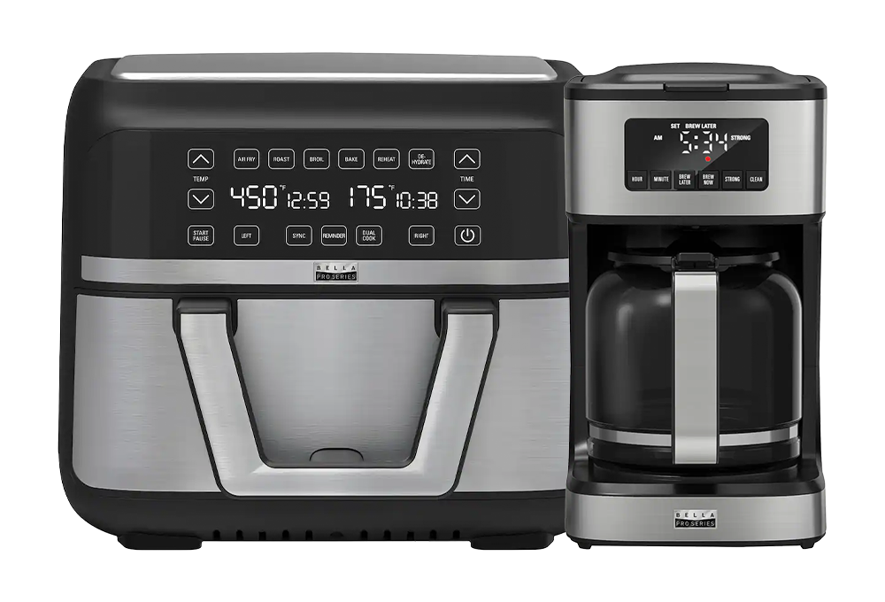 Coffee maker, air fryer