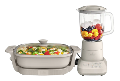 Electric skillet, blender